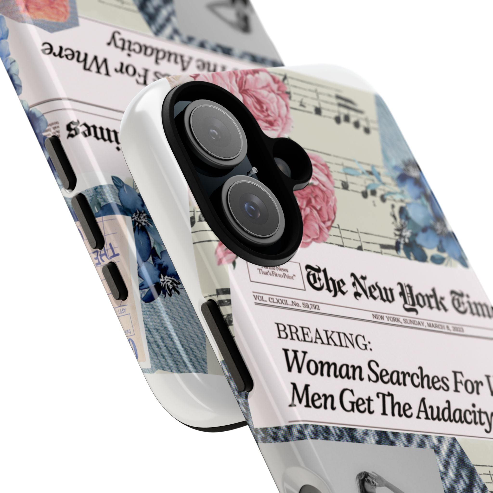 “The Audacity” Collage Phone Case — Retail Therapy Original